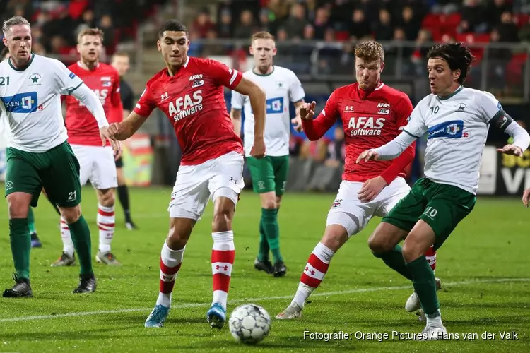 Groene Ster houdt uur stand tegen AZ