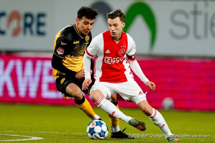 Roda JC geeft voorsprong weg tegen Jong Ajax