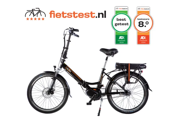 Lacros wint opnieuw de fietstest: de Scamper S600XL bekroond met een 8