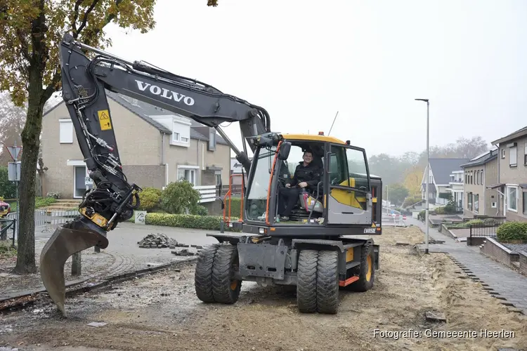 Werkzaamheden in de Huisbergerstraat van start