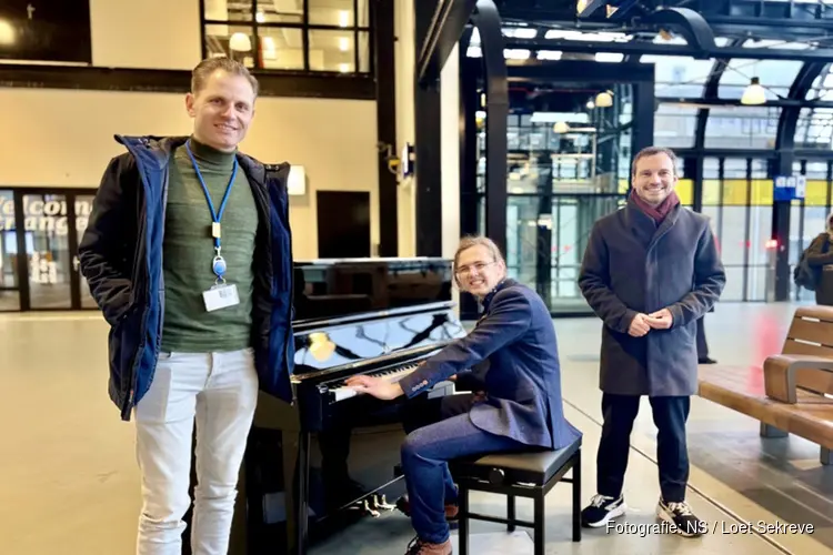 Pianoklanken ook te horen op Station Heerlen